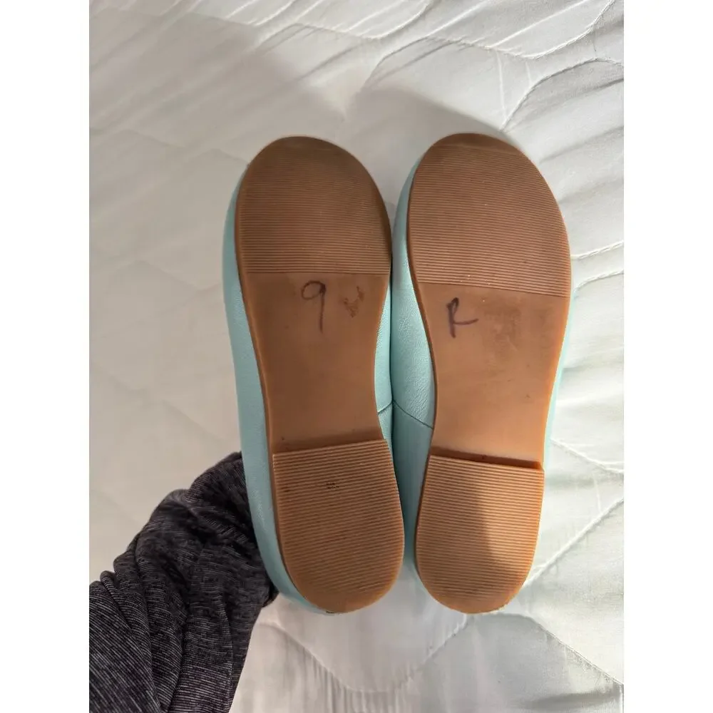 Mini Boden teal blue shoes EU 33 size 1.5